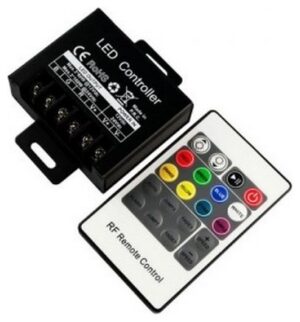 LED V-TAC RGB controller 20 κουμπιά RF 12V/24V 240W/480W  3340