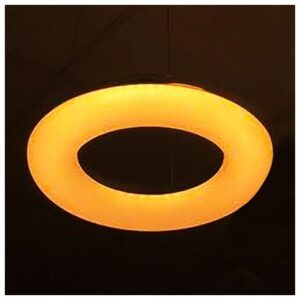 Soft Light V-TAC Κυκλικός Πολυέλαιος Μονός 40W Φ40 Θερμό Λευκό