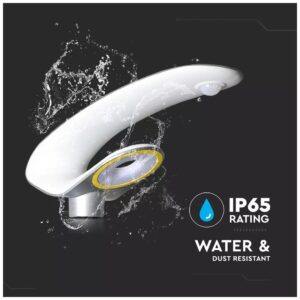 V-TAC Ηλιακό φωτιστικό κήπου LED 20W IP65 Φυσικό λευκό 4000K με ασημί και λευκό σώμα και ανιχνευτή κίνησης 5505 V-TAC Ηλιακό φωτιστικό κήπου LED 20W IP65 Φυσικό λευκό 4000K με ασημί και λευκό σώμα και ανιχνευτή κίνησης 5505