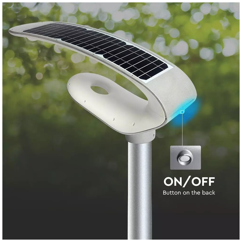 5505-i5_jpg_skroutz_skroutz V-TAC Ηλιακό φωτιστικό κήπου LED 20W IP65 Ψυχρό λευκό 6400K με ασημί και λευκό σώμα και ανιχνευτή κίνησης 5506