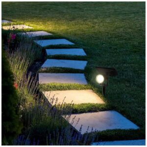 V-TAC VT-952 Καρφωτό Ηλιακό Φωτιστικό με Φωτοκύτταρο σε Μαύρο Χρώμα 6662