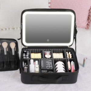 Τσάντα Μακιγιάζ με Επαναφορτιζόμενο LED Καθρέφτη Cosmetic Club