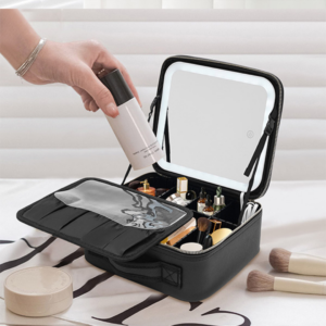 Τσάντα Μακιγιάζ με Επαναφορτιζόμενο LED Καθρέφτη Cosmetic Club