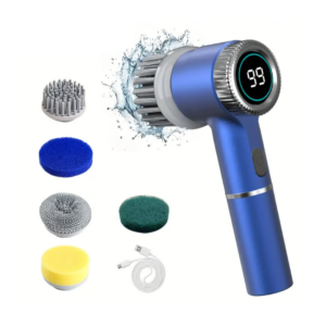 Περιστρεφόμενη Βούρτσα Καθαρισμού με Λαβή - 5 in 1 Electric Cleaning Brush