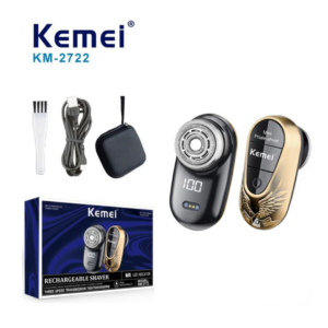 Επαναφορτιζόμενη Ξυριστική Μηχανή Προσώπου Kemei KM-2722