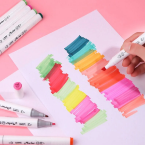 Μαρκαδόροι Ζωγραφικής Διπλής Όψης 12τμχ Yz-502 Colorful Mark Pen