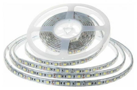 V-TAC Ταινία LED SMD 24V 8W 750lm/m 120LEDs/m 120° IP65 Ζεστό Λευκό 212625 (10 μέτρα)