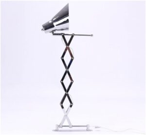 Απλίκα Φωτιστικό Τοίχου Ρυθμιζόμενο Πτυσσόμενο Μεταλλικό με Ντουί Ε27 Χρώμιο 40431