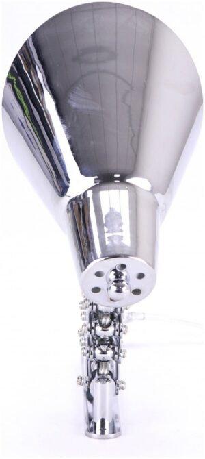 Απλίκα Φωτιστικό Τοίχου Ρυθμιζόμενο Πτυσσόμενο Μεταλλικό με Ντουί Ε27 Χρώμιο 40431