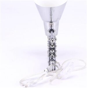 Απλίκα Φωτιστικό Τοίχου Ρυθμιζόμενο Πτυσσόμενο Μεταλλικό με Ντουί Ε27 Χρώμιο 40431