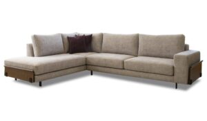 Γωνιακός καναπές Denver 300x240x95cm Μπεζ - Αριστερή Γωνία - ARSO4569