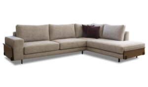 Γωνιακός καναπές Denver 300x240x95cm Μπεζ - Δεξιά Γωνία - ARSO4569