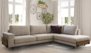 Γωνιακός καναπές Denver 300x240x95cm Μπεζ - Δεξιά Γωνία - ARSO4569