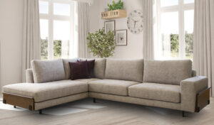 Γωνιακός καναπές Denver 300x240x95cm Μπεζ - Αριστερή Γωνία - ARSO4569