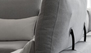 Γωνιακός Καναπές Sonosa Γκρι 315x240x115cm - Δεξιά Γωνία - ARSO4859