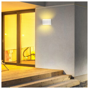 V-TAC Eπιτοίχιο Φωτιστικό LED 10W 230V 120° 1280lm IP54 Up-Down Άσπρο Σώμα Φυσικό Λευκό 218683