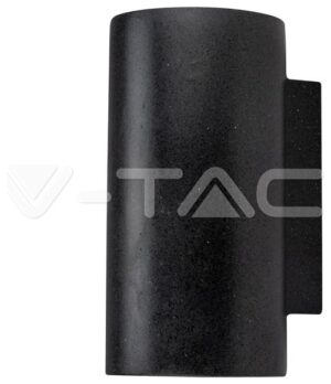 Φωτιστικό Σποτ Τοίχου Απλίκα V-TAC Τσιμέντου Γκρι Σκούρο IP20 Up/Down με ντουί GU10 8696