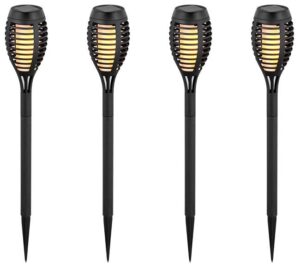 Ηλιακό Φωτιστικό Καρφί LED V-TAC 1W  IP44 Σετ 4 τεμαχίων Θερμό 8689