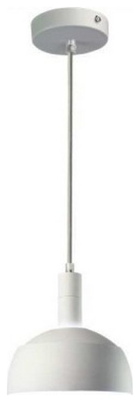 Κρεμαστό Φωτιστικό  V-TAC  Πλαστικό - Αλουμίνιο Κινούμενο κάλυμμα Λευκό με ντουί Ε27 3920