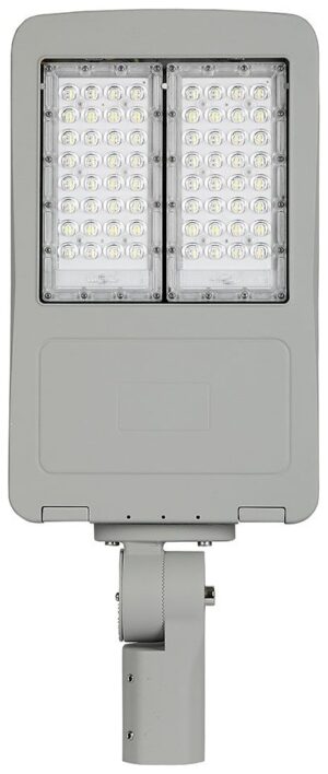 LED V-TAC Φωτιστικό Δρόμου SMD 100W SAMSUNG CHIP 140LM/W Inventronics Driver Σώμα Γκρί 5 Χρόνια Εγγύηση 5700K Dimmable 954