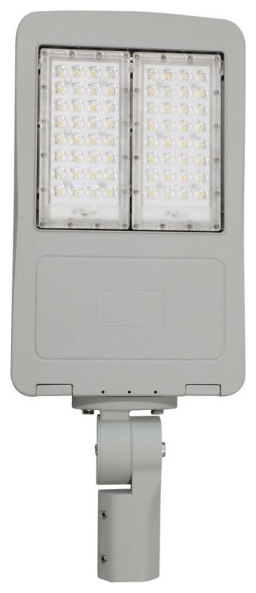 LED V-TAC Φωτιστικό Δρόμου SMD 100W SAMSUNG CHIP Clas II A++ 140LM/W Σώμα Γκρί  Dimmable Ψυχρό Λευκό 884