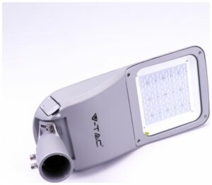 LED V-TAC Φωτιστικό Δρόμου SMD 160W SAMSUNG CHIP 302Z+ Class II Type 3M Inventonics 0-10V Σώμα Γκρί Φως Ημέρας 543
