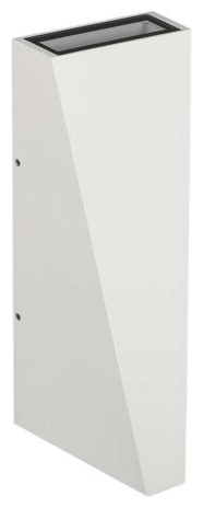 V-TAC Στεγανή Επιτοίχια Πλαφονιέρα Εξωτερικού Χώρου με Ενσωματωμένο LED σε Λευκό Χρώμα 218295