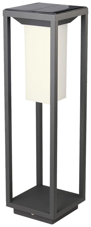 V-TAC LED ηλιακό φωτιστικό επιδαπέδιο 2W Θερμό λευκό 3000K Μαύρο σώμα με ανιχνευτή SKU: 21785