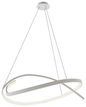 VTAC LED κρεμαστό φωτιστικό οροφής Designer 48W 3000K θερμό λευκό με λευκό σώμα dimmable 14996