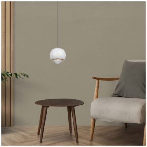 V-TAC LED κρεμαστό φωτιστικό οροφής σφαίρα 6W 3000K θερμό λευκό με λευκό σώμα SKU: 10342