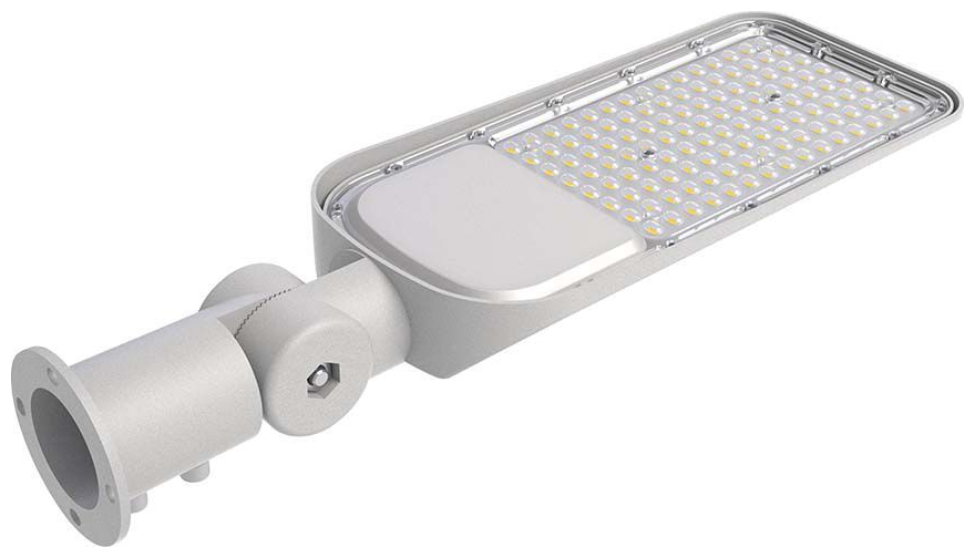 V-TAC LED φωτιστικό δρόμου Samsung SMD 150W 6500Κ ψυχρό λευκό με ρυθμιζόμενο αντάπτορα & αισθητήρα μέρα/νύχτα 110lm/W SKU: 20437