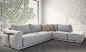 Γωνιακός καναπές Star 300x240x100cm Γκρι - Δεξιά Γωνία - ARSO4569