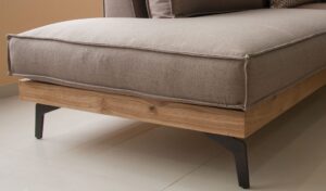 Γωνιακός καναπές Maddy 300x240x98x80cm Καφέ - Αριστερή Γωνία - ARSO4569