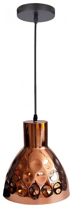 Κρεμαστό Φωτιστικό V-TAC  ROSE GOLD Χαλκός με ντουί Ε27 Φ220 3711