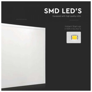 V-TAC LED panel Backlit 60×60 36W 6400K ψυχρό λευκό 120lm/W 10219