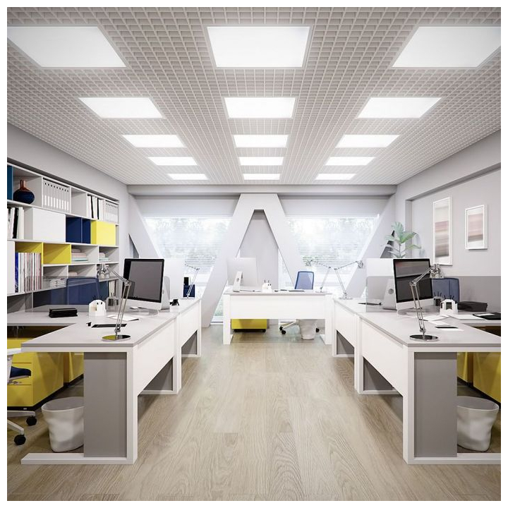 V-TAC LED panel Backlit 60×60 36W 6400K ψυχρό λευκό 120lm/W 10219