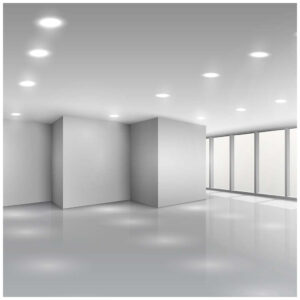 V-TAC Στρογγυλό Χωνευτό LED Panel Ισχύος 20W με Θερμό Λευκό Φως 21842