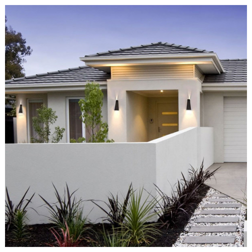 V-TAC Απλίκα Τοίχου LED 4W 230V 476lm 120° IP65 Up-Down Μαύρο Σώμα Φυσικό Λευκό 218298