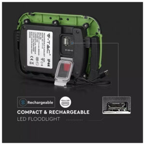 V-TAC Προβολέας IP44 Ισχύος 10W με Φυσικό Λευκό Φως