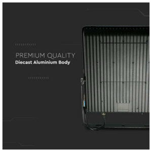 V-TAC Προβολέας LED Samsung chip 30W ψυχρό λευκό 6400K μαύρο σώμα 185lm/W Evolution 20450