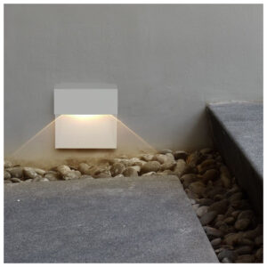 V-TAC Στεγανή Επιτοίχια Πλαφονιέρα Εξωτερικού Χώρου σε Λευκό Χρώμα 121402