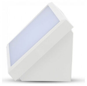 V-TAC Στεγανή Επιτοίχια Πλαφονιέρα Εξωτερικού Χώρου σε Λευκό Χρώμα 6818