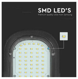 V-TAC Φωτιστικό Δρόμου LED SMD 50W 4200lm 110° Samsung Chip Ψυχρό Λευκό IP65 21540