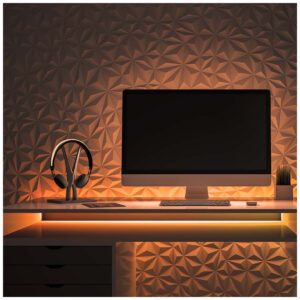 V-TAC Ταινία Neon Flex LED 12W με Πορτοκαλί Φως Μήκους 10m 24V 360° Amber 6873