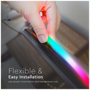 V-TAC Ταινία Neon Flex LED Τροφοδοσίας 24V RGB Μήκους 10m