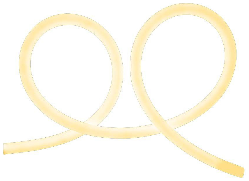 V-TAC Ταινία Neon Flex LED Τροφοδοσίας 24V με Θερμό Λευκό Φως Μήκους 10m