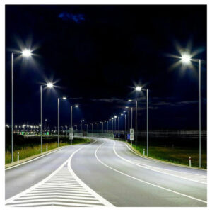 V-TAC Φωτιστικό Δρόμου LED SLIM 30W 120° 4050lm Samsung Chip Ψυχρό Λευκό Γκρι Σώμα IP65 21957