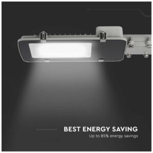 V-TAC Φωτιστικό Δρόμου με Ενσωματωμένο LED σε Λευκό Χρώμα 215291