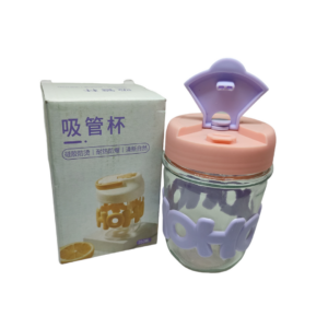 Ποτήρι Γυάλινο με Καπάκι