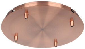 V-TAC Βάση οροφής με τέσσερα κρεμάσματα κόκκινος χαλκός SKU 15351